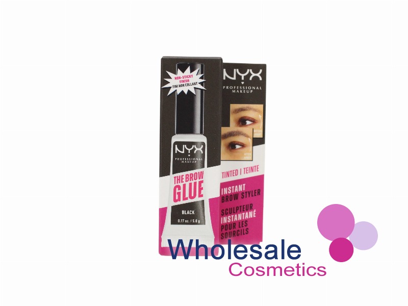2 x NYX Profesional Makeup Brow Glue 5g - BLACK